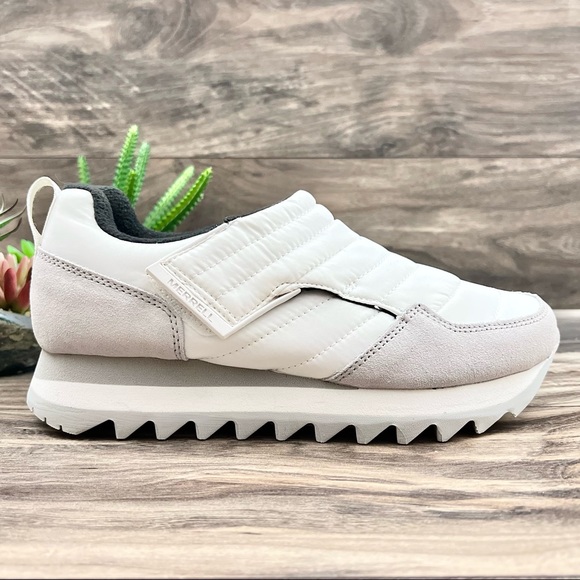 NIB Merrell Alpine Moc Strap Polar Sneaker Insulated White - Picture 5 of 13